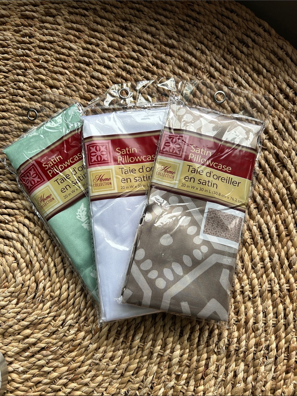 Satin pillow cases